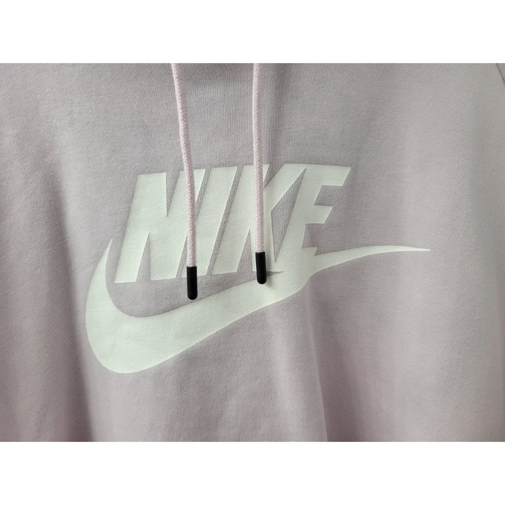 Nike Cropped Womens XL Light Purple Lavender Hoodie Sweatshirt EUC